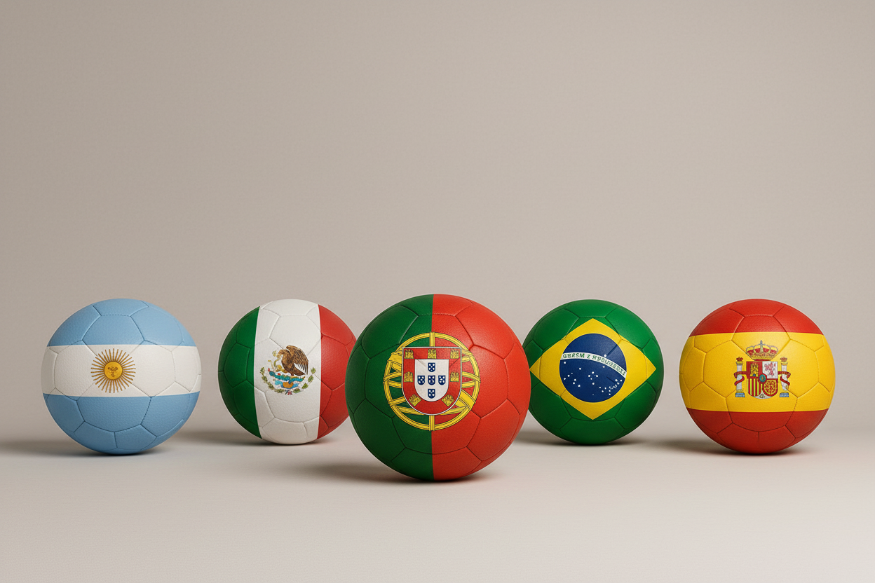 Elegant custom soccer balls hero banner